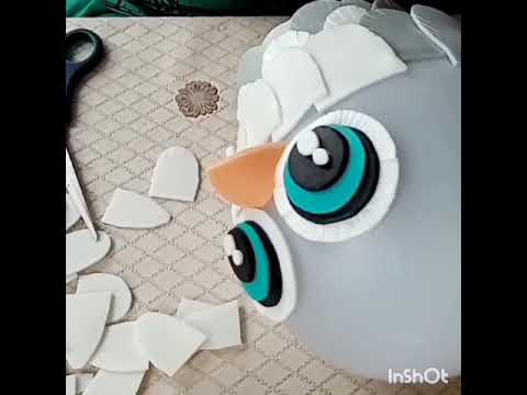 Видео: Сова (девочка) из изолона на пластиковый плафон. БЕСПЛАТНЫЙ мастер_класс