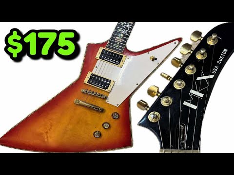 Видео: Серия «Ломбард»! Американская гитара Explorer, изготовленная на заказ, или Chibson с другим назва...