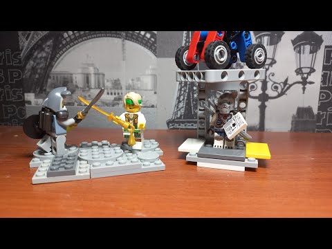 Видео: Lego самоделки которые не стыдно поставить на полку