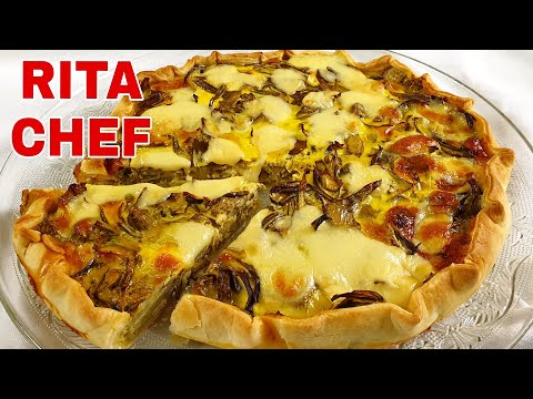 Видео: ДЕРЕВЕНСКИЙ ТОРТ С АРТИШОКАМИ И СЫРОМ⭐РИТА ШЕФ-ПОВАР.