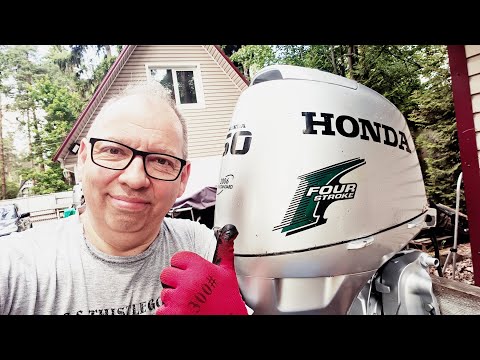 Видео: Honda BF50 S - из Японии.