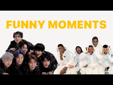 Видео: Подборка забавных моментов BTS 2020 (реакция)