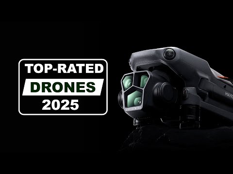 Видео: Лучшие дроны для фото и видеосъемки | Какой дрон будет лучшим для креативщиков в 2025 году?