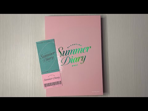 Видео: Распаковка BLACKPINK / Unboxing BLACKPINK 2021 SUMMER DIARY DVD