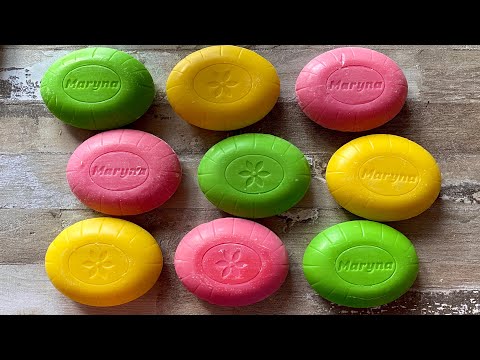 Видео: ASMR Soap cutting | Soap Carving|Резка мыла  | ASMR