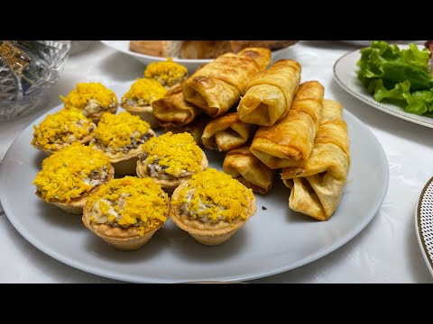 Видео: Майрамдык чакан дасторкон 💥Бюджетный праздничный стол!