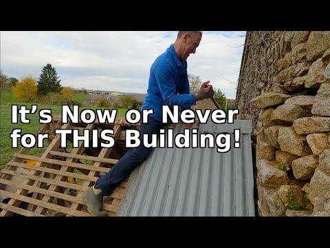 Видео: Мы срываем крышу прежде, чем рухнет фронтонная стена!! (107)