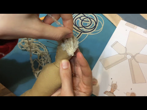 Видео: Заканчиваем пошив Тильды. Делаем прическу, дошиваем элементы тела, начинаем шить плащ