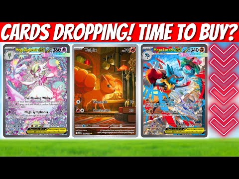 Видео: Карты мегаэволюции выходят с огромным успехом! Обновление Pokemon Market