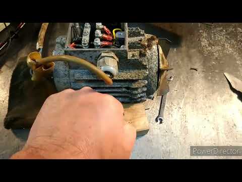 Видео: Ремонт по быстрячку.                                  двигатель 3 фазы 36 вольт
