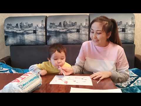 Видео: Тыныс алу жаттығулары. Упражнения для дыхания. 2-3 жасар баламен үйде ойнауға арналған ойындар