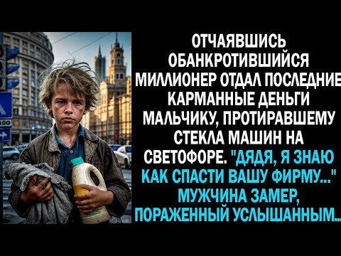 Видео: "Дядя, я знаю как спасти вашу семью..." мужчина замер, пораженный услышанным...