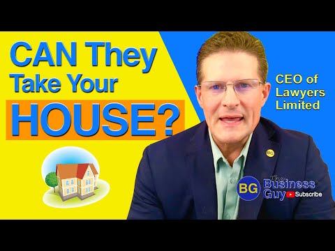 Видео: Если кто-то подаст на вас в суд, могут ли они отобрать у вас дом?