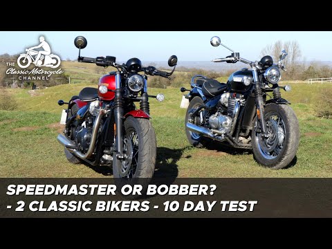 Видео: Triumph Bonneville Speedmaster или Bonneville Bobber?