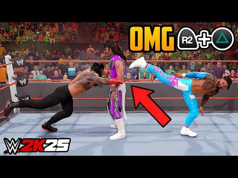 Видео: WWE 2K25: Самые НЕВЕРОЯТНЫЕ комбинации финишеров! (Чистый хаос)