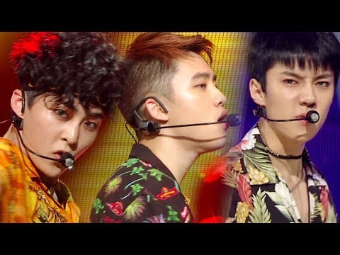 Видео: "МОЩНЫЙ" EXO - Ко Ко Боп @ популярная песня Inkigayo 20170730