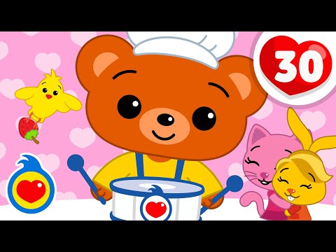 Видео: Бам и его друзья 🐻 Песенка про дружбу для детей | Плим Плим