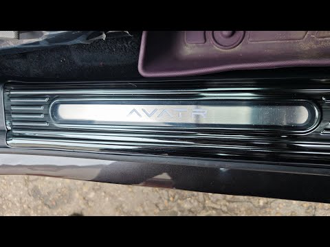 Видео: Накладки на дверные пороги Avatr 07