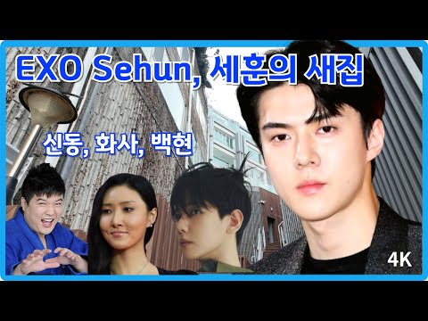 Видео: EXO, Сехун с днем ​​рождения, 12 апреля, Мамаму Хваса, Со Джи Соп, Бэкхён из EXO, Дом Шиндона / 4K