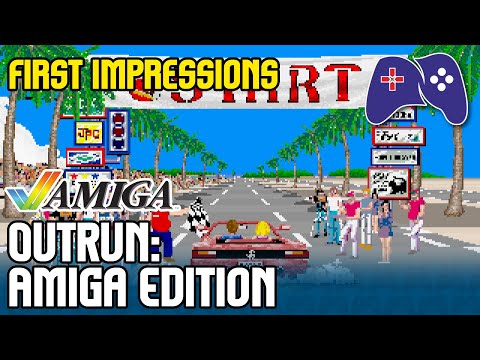 Видео: OutRun: Amiga Edition | Первые впечатления #Amiga