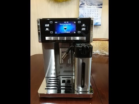 Видео: Распаковка кофемашины  DeLonghi ESAM6904 M