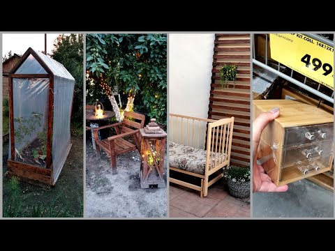 Видео: ФИКС ПРАЙС НОВИНКИ🤩ЧИЖИК ЧТО КУПИТЬ👍ДЕКОР ДЛЯ САДА🐇СКАМЕЙКА ИЗ ДЕТСКОЙ КРОВАТКИ