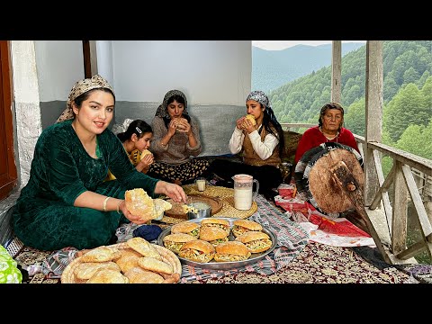 Видео: Сельская жизнь в Северном ИранеРецепт приготовления традиционного хлеба чиабатта, домашнего масла