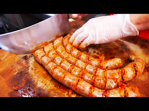 Видео: Мексиканская еда - Лучшие говяжьи тако в Нью-Йорке!