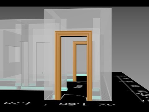 Видео: Как сделать наличник для двери в 3ds Max