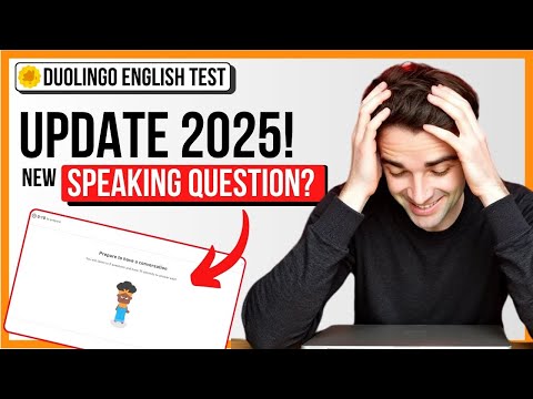 Видео: Обновление Duolingo Test Speaking: появится ли новый тип вопросов?