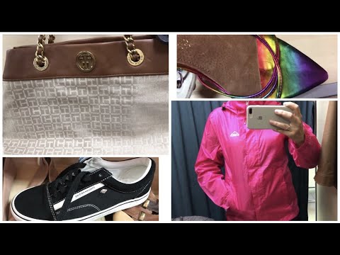 Видео: СЕКОНД ХЕНД сумки FOSSIL, TOMMY HILFIGER, ETIENNE AIGNER и брендовая одежда.
