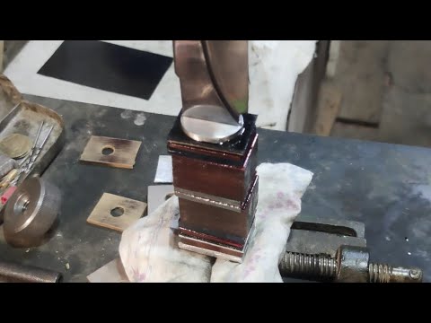 Видео: Наборная Рукоять Ножа Шпилька Резьба Струбцина Всё как в Зоне Крутое Видео 👍