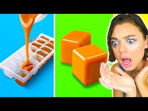 Видео: Лайфхаки для Сладкоежек! Вкусные квадратики из Кока Колы