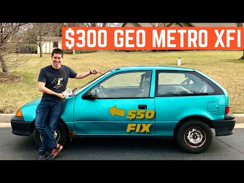 Видео: Я КУПИЛ Geo Metro за 300 долларов и ПОЧИНИЛ его за один день