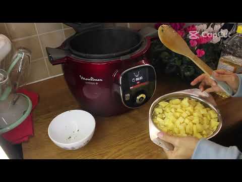 Видео: Скороварка-мультиварка Moulinex cookeo +  и картофель с куриным филе