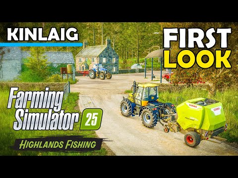 Видео: Добро пожаловать в Шотландию! Highlands Fishing Expansion для Farming Simulator 25 — ПЕРВЫЙ ВЗГЛЯД