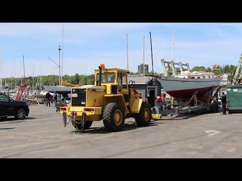 Видео: Шхуна  "Comet II".  Выпуск №1 - Спуск на воду