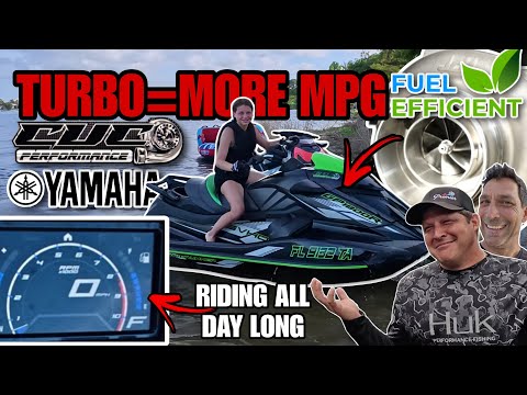 Видео: Невероятный расход топлива, Yamaha GP1800R WaveRunner TURBO, построенный Cuco Performance