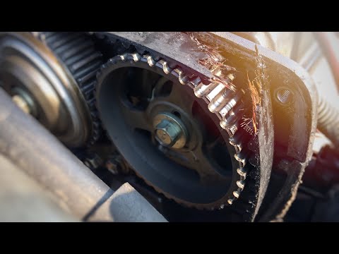 Видео: Mazda Xedos 6 V6 за 60 рублей. Порвался ремень ГРМ. Сдохла АКПП. Сорвана резьба натяжного ролика.