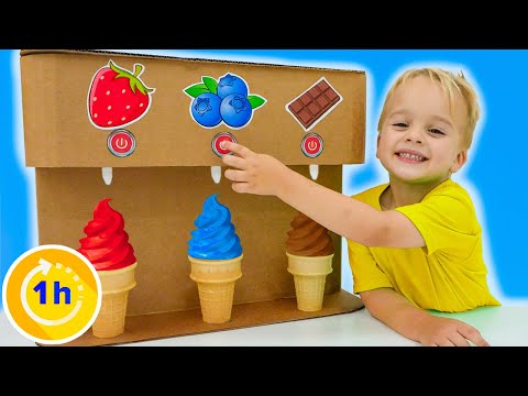 Видео: Крис учится помогать маме и своим друзьям | 1 час видео