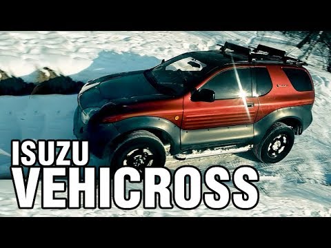 Видео: Японский КОСМИЧЕСКИЙ ЛУНОХОД на V6 - Isuzu VEHICROSS,1997-2001