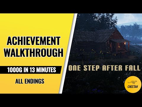 Видео: One Step After Fall — прохождение достижения (1000G за 13 минут)