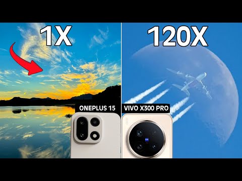 Видео: Сравнение камер OnePlus 15 и Vivo X300 Pro Zoom