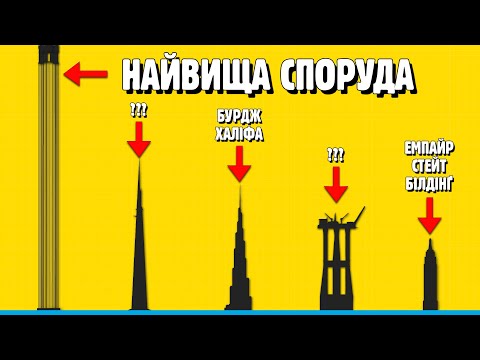 Видео: ЯКА НАЙВИЩА СПОРУДА У СВІТІ? 😮