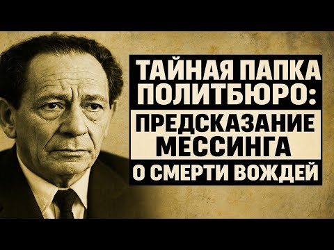 Видео: Тайная папка Политбюро: предсказания Мессинга о смерти вождей и падении СССР