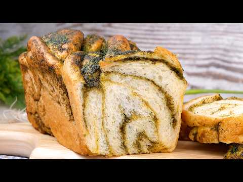 Видео: Хлеб с Чесноком и Зеленью - Очень Вкусный и Ароматный! 🍞🧄🥬