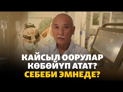 Видео: Кайсыл оорулар көбөйүп атат? Себеби эмнеде? Дарыгер Эркин Жаманбаев менен маек