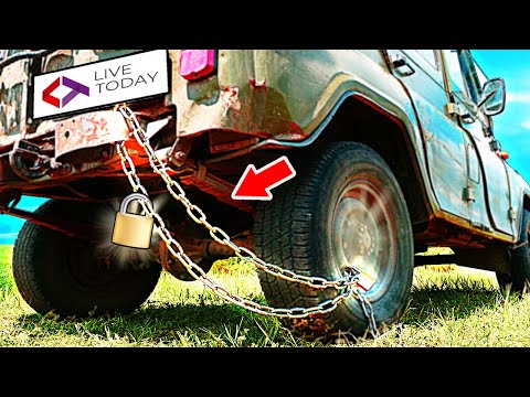 Видео: УДЕРЖИТ ЛИ УАЗ СТАЛЬНАЯ ЦЕПЬ?