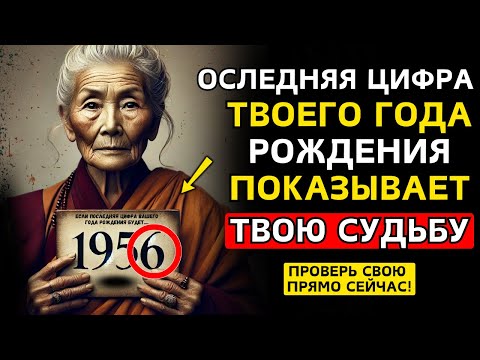 Видео: Что означает последняя цифра вашего года рождения – ВАС УДИВИТ! Буддийские учения