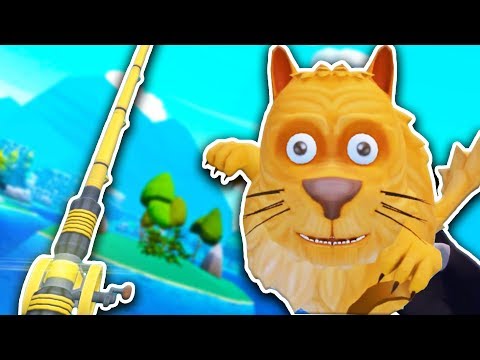 Видео: САМАЯ МИЛАЯ РЫБА КОТИК В ВР! - Crazy Fishing VR - HTC Vive ВИРТУАЛЬНАЯ РЕАЛЬНОСТЬ